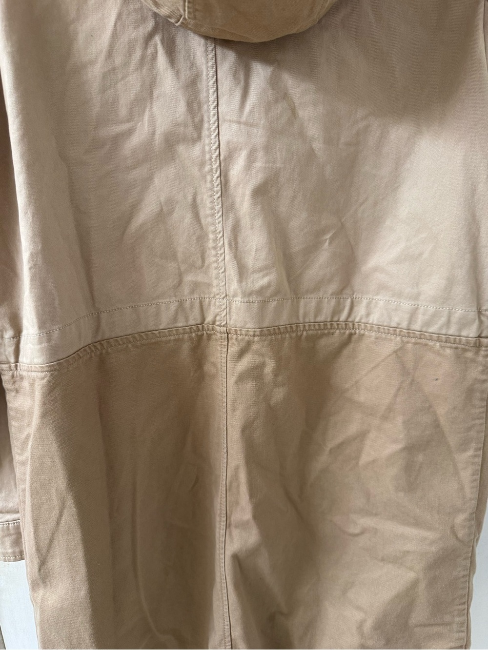 GAP Women's Tan Hooded Utility Jacket - Picture 6 of 8